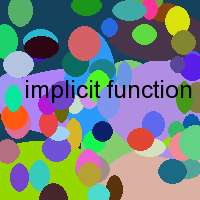 implicit function theorem